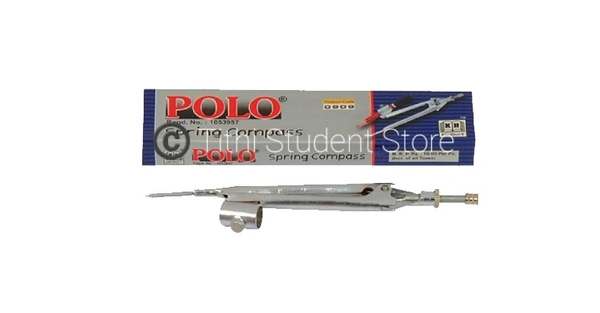 Polo Adjustable Compass  - Chrome finish 
