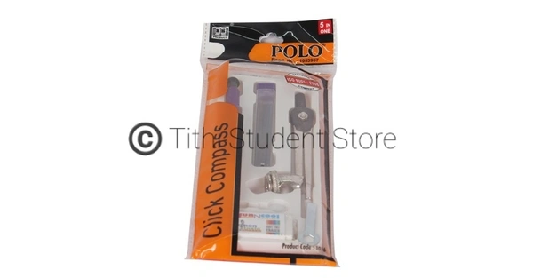 Polo Click Compass Set - Chrome finish 