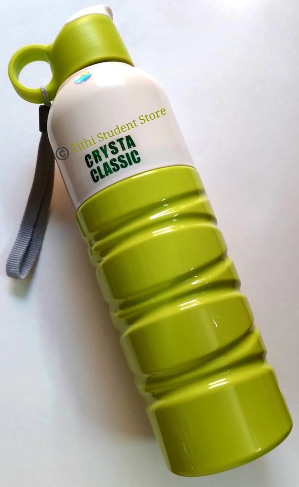 TSS Crysta Classic Big Insulated Water Bottle  - 800ml, Yellow 