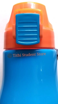 TSS Bullet DLX BIG 900 Insulated Water Bottle  - Blue +Orange , 900 ml