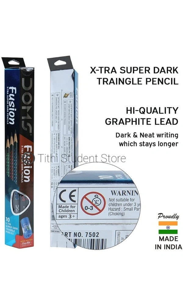 DOMS Fusion Extra Dark Pencil 