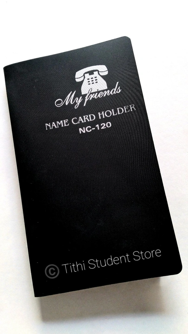 KIN Business Card Holder NC120 - Black