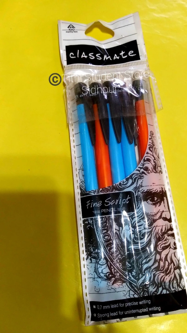 Wholesale Pack Of Classmate Fine Script 0.7 Mechanical Pencil(100 Pieces) - COD ORDER WILL NOT CONSIDERED. 