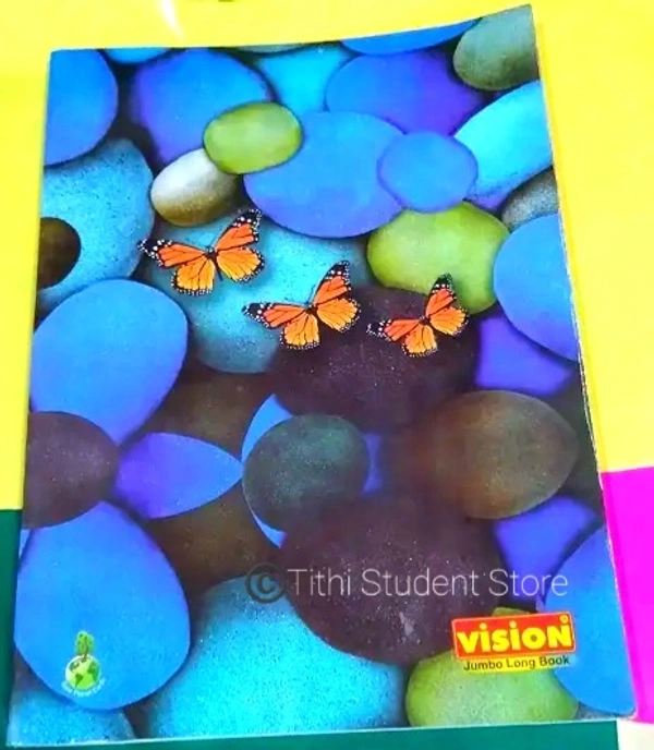 Vision Foolscap 192 Page - Attractive Titles 
