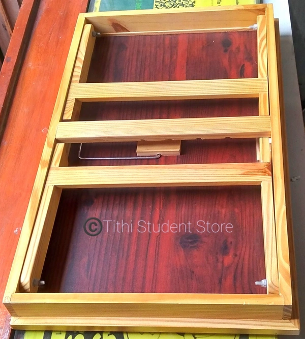 Wooden Study Table Desk  - Wooden, 22.5×13×9.5 inch