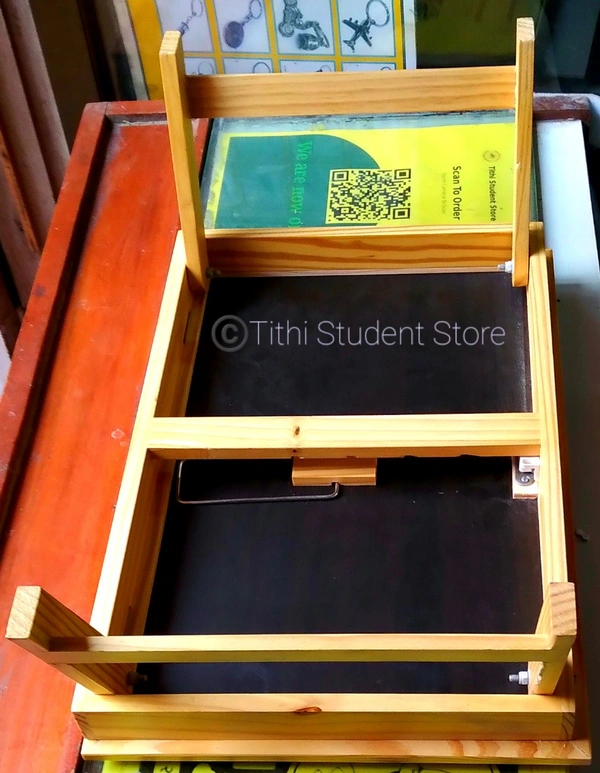 Wooden Study Table Desk - Wooden , 19.5×12.5×8 inch