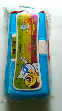Hiroo Giichi Honolulu White Board Pencil Box  - Red