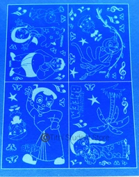  Radium Glowing Children's Room Decor  - Chota Bheem