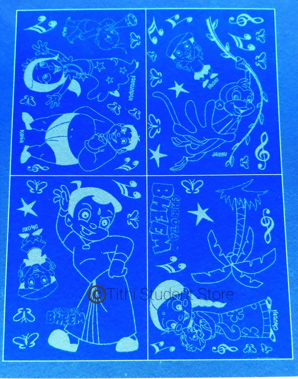  Radium Glowing Children's Room Decor  - Chota Bheem