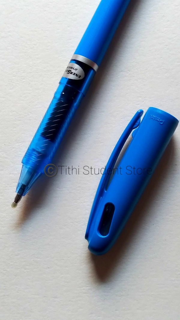Pentel Japan Ener Gel Tradio Roller Gel Pen 0.7mm - Blue Ink 