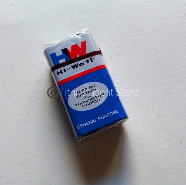 9V Battery One Piece Price  - No guarantee No replacement 