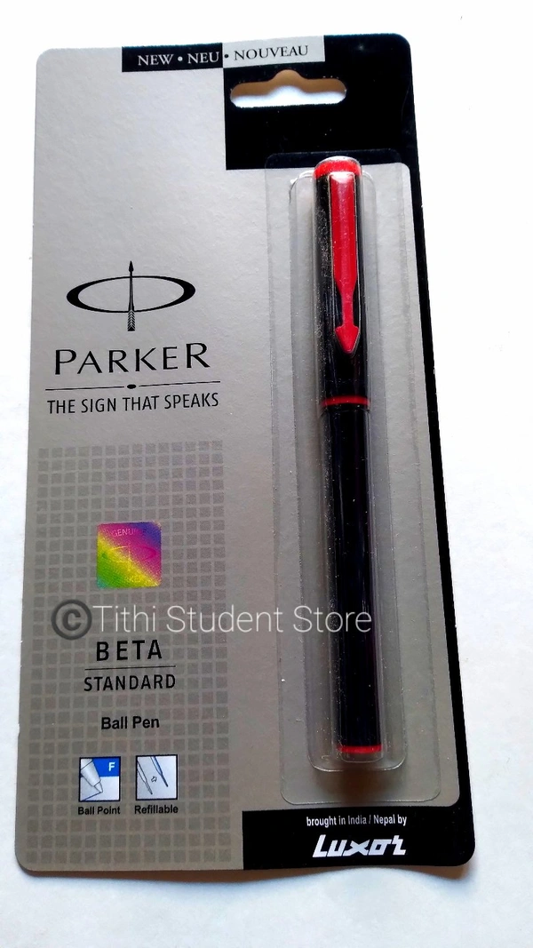 Parker Beta Standard Ball Pen  - Blue Ink 