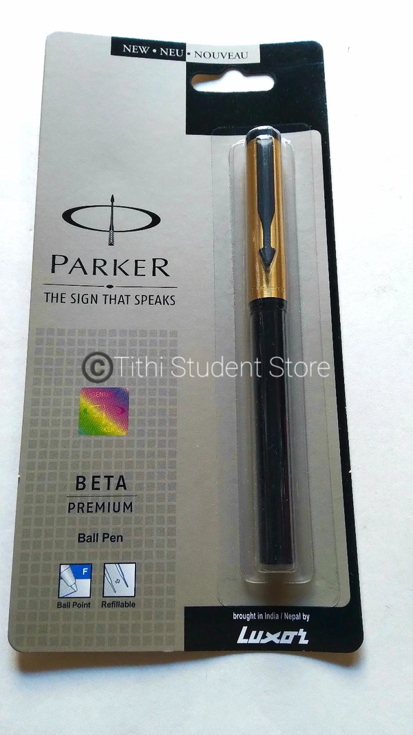 Parker Beta Premium Ball Pen  - Blue Ink 