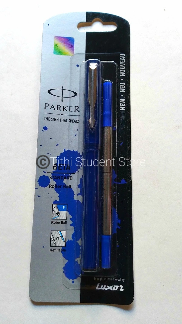 Parker Beta Standard Roller Ball Pen  - Blue Ink