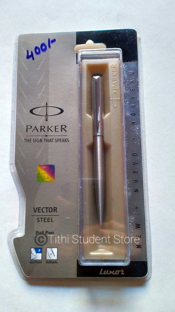 Parker Vector Steel Ball Pen 
