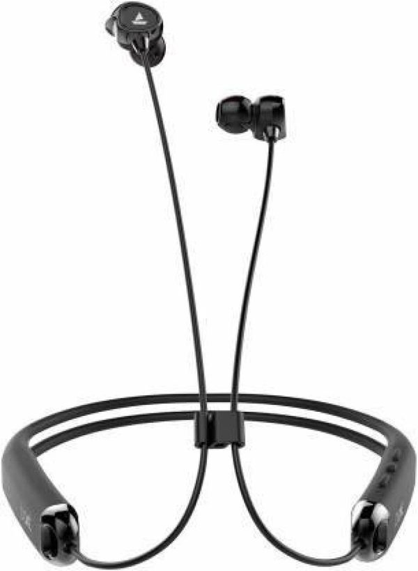boat  Rockerz 325 Bluetooth Earphone  - Black, Without Guarantee