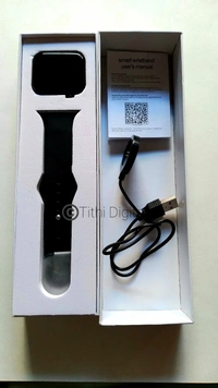T55+ Smart Watch  - Black 