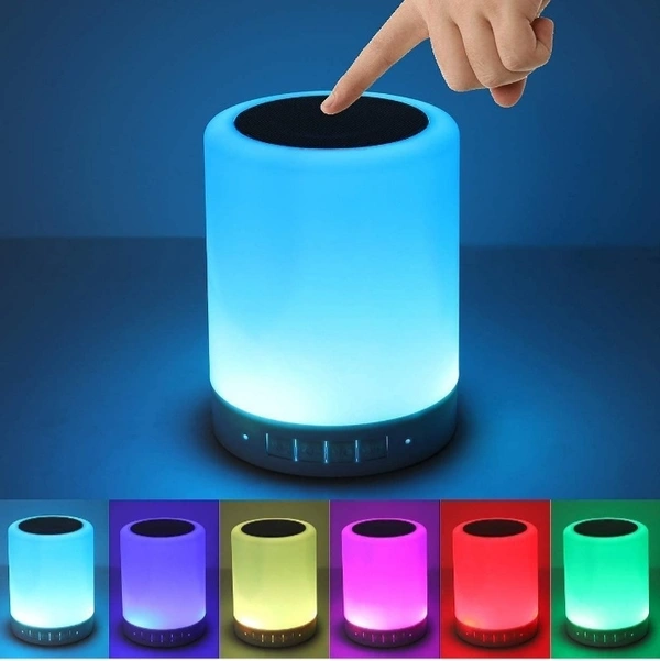 Touch Light Bluetooth Speaker  - Imported material no guarantee and warranty. No replacement. 