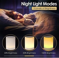 Touch Light Bluetooth Speaker  - Imported material no guarantee and warranty. No replacement. 