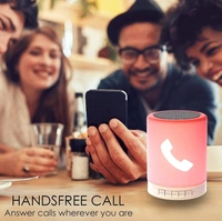 Touch Light Bluetooth Speaker  - Imported material no guarantee and warranty. No replacement. 
