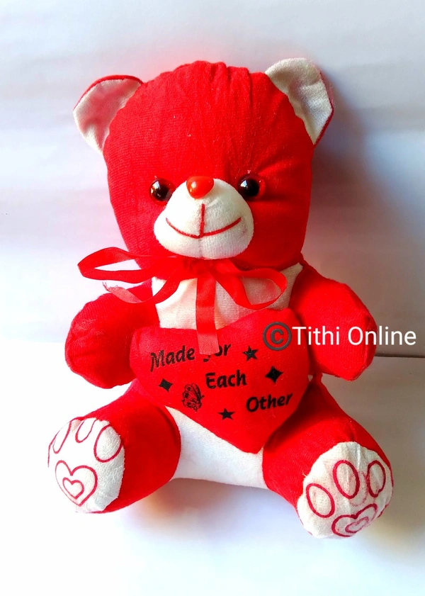 Teddy Bear Red TSM2N  - Red, 40 × 24 cm approx 