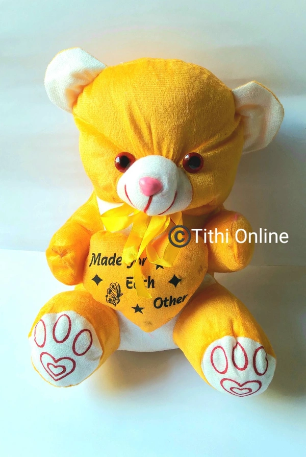 Teddy Bear TSM2N  - Yellow , 40 × 24 cm