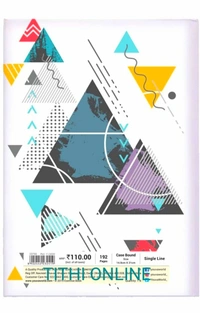 Navneet Youva | Case Bound Office Note Book Journal Diary with Magnetic Cover, Easy to Carry | Note Down Your Important Information  | A5 Size - 14.8 cm x 21 cm | Single Line | 192 Pages