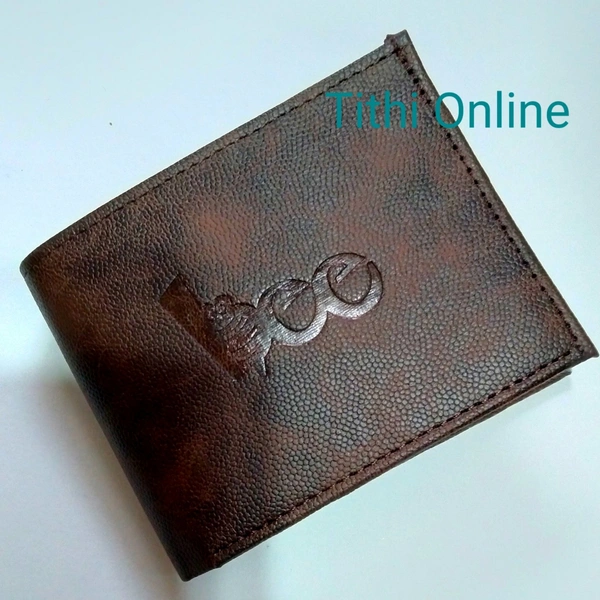 Wallet For Men Brand Bee Brown  - Free Shipping Offer 