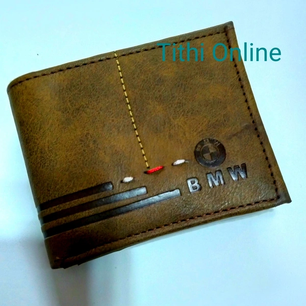 Wallet For Men Brand BMW Brown  - *Free Shipping Offer 