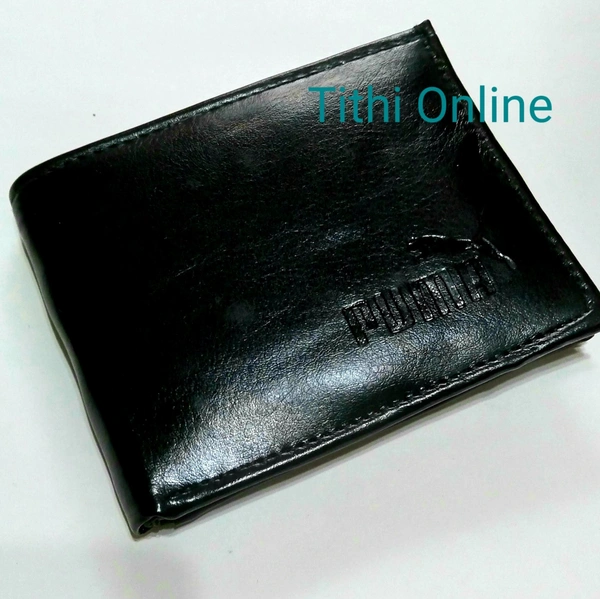 Wallet For Men Brand PUMA BLACK  - *Free Shipping Offer