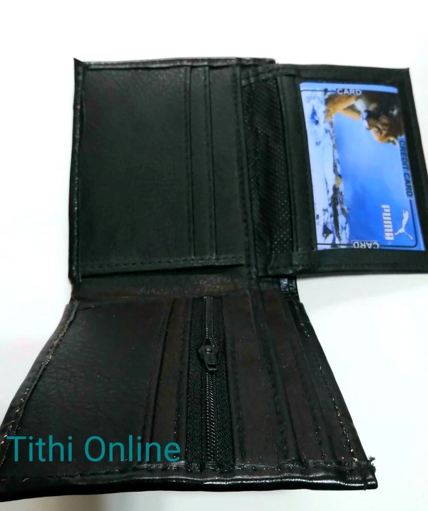 Wallet For Men Brand PUMA BLACK  - *Free Shipping Offer
