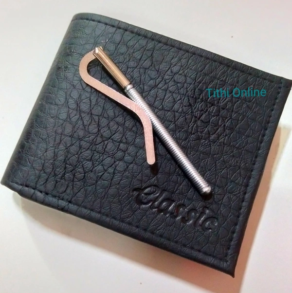 Wallet For Men Brand Classic with Free Money Clip  - *Free Shipping Offer 