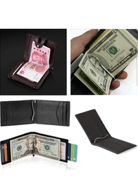 Wallet For Men Brand Classic with Free Money Clip  - *Free Shipping Offer 
