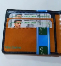 Wallet For Men Brand WOODLAND Black  - *Free Shipping Offer 