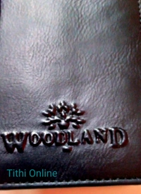 Wallet For Men Brand WOODLAND Black  - *Free Shipping Offer 