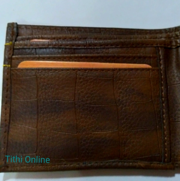 Wallet For Men Brand WOODLAND Brown  - *Free Shipping Offer 