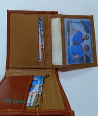 Wallet For Men Brand FERRARI Brown  - *Free Shipping Offer