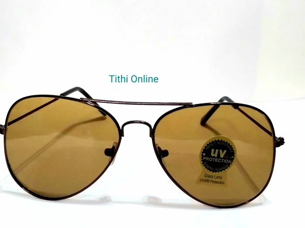 Eyeglasses Ray-Ban Goggles Style UV Protective Metallic Brown  - *Free Shipping Offer, M
