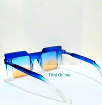 Retro Square Over-sizd Sunglasses Auqa Blue  - *Free Shipping Offer , Aqua Blue , L