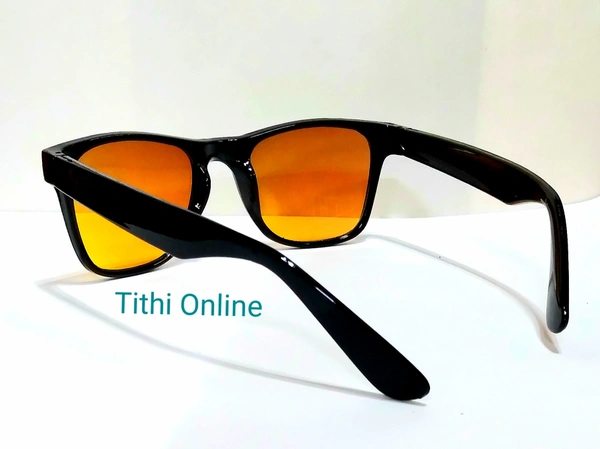 Hrinkar Round Style Unisex Sunglasses UV Protactive - Colored Mirror Finish, L