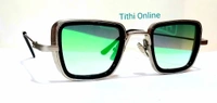 Retro Metal Body Square Inspired From Kabir Singh Sunglasses For Men And Women Aqua Green  - Aqua Green Glasses, M
