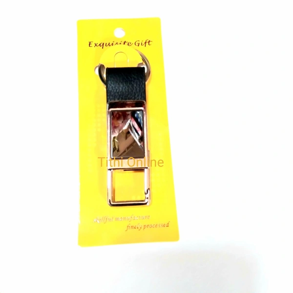 Antique Hook Locking Belt Keychain