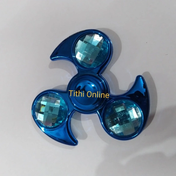 Metallic Blue Diamond Spinner Deluxe 