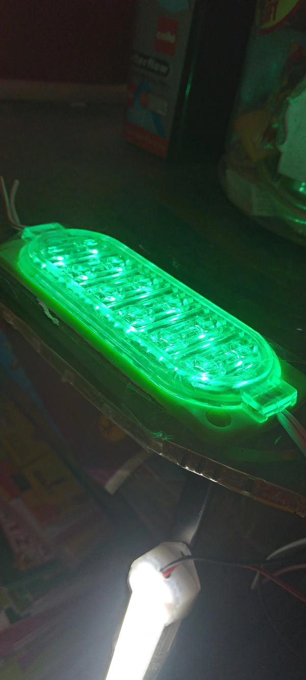  Waterproof 12v 12 LED PEOJECT LIGHT  - Red