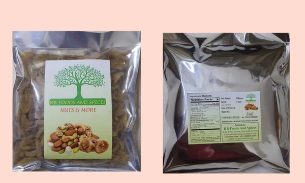 Raisin Long - 500 Grams