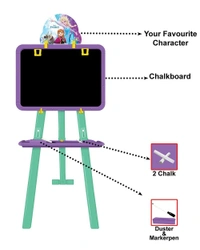  5 in 1 Dual Side Princess Board For Kids 