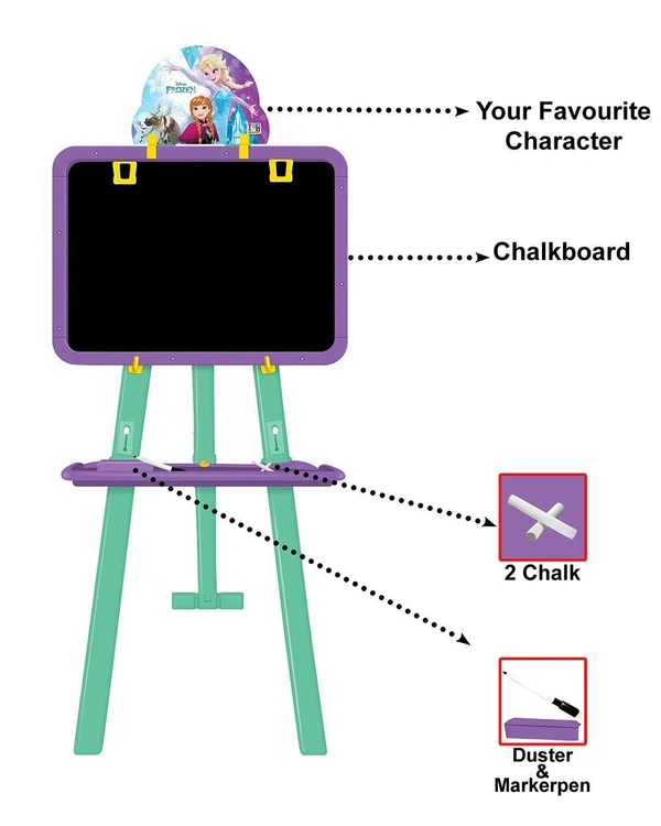  5 in 1 Dual Side Princess Board For Kids 