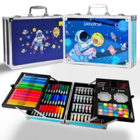 Space Big Colouring Suitcase Multiple 145 Color Kit