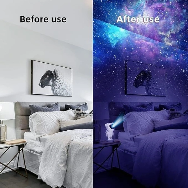  Astronaut Galaxy Projector with Remote Control 360° Adjustable