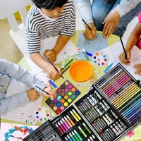 Space Big Colouring Suitcase Multiple 145 Color Kit